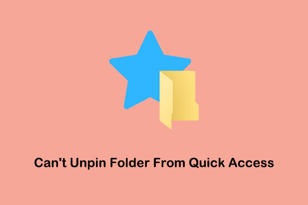 Can't Unpin Folder From Quick Access? Get It Fixed Now!