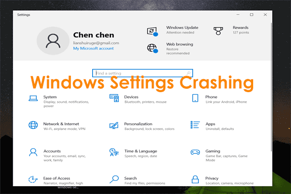 How to Fix Windows 11/10 Settings Cashing/Freezing/Stuck