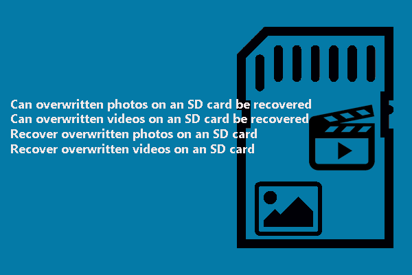 How to Recover Overwritten Photos and Videos on an SD Card