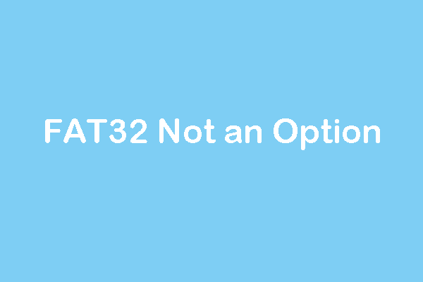 [Solucionado] Formatear en FAT32 no es una opción en Windows