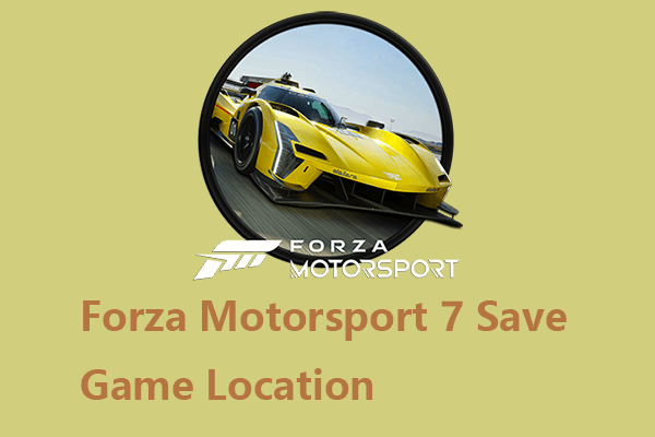 Forza Motorsport 7 Save Game Location | More Details Here