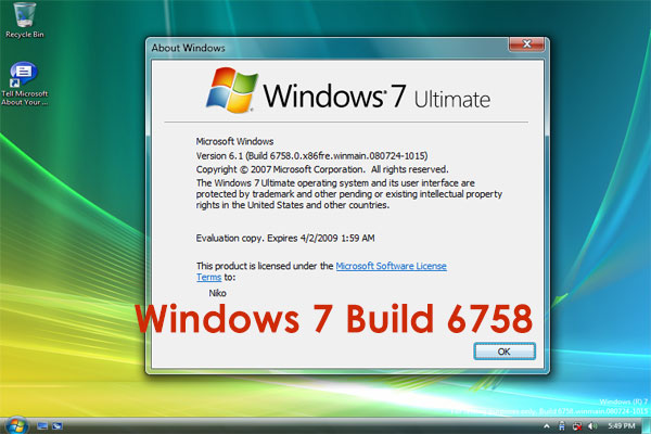 New Windows 7 Build 6758 Leaked Online & How to Get It?