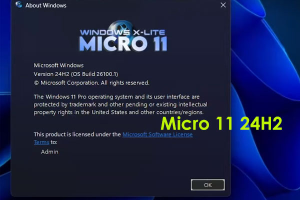 What’s Windows X-Lite Micro 11 24H2 & How to Get It?