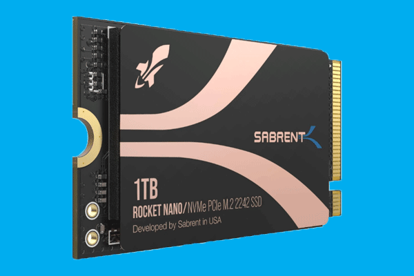 Sabrent Launch a New Rocket Nano 2242 Gen 4 NVMe SSD