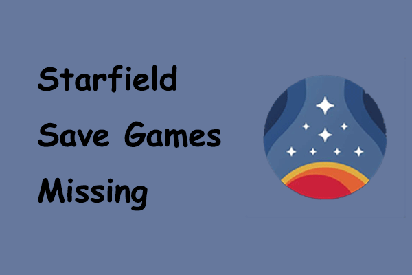 Starfield Save Games Missing on Windows PC | Data Recovery