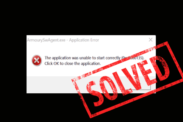 How to Fix ArmourySwAgent.exe Application Error Windows 11/10