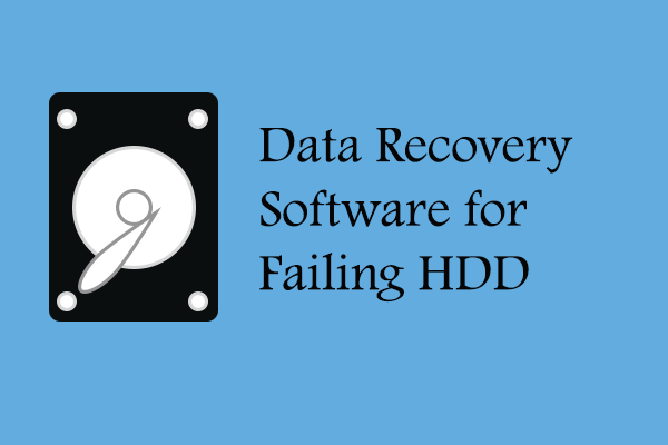 Recommended Failed Hard Drive Data Recovery Software