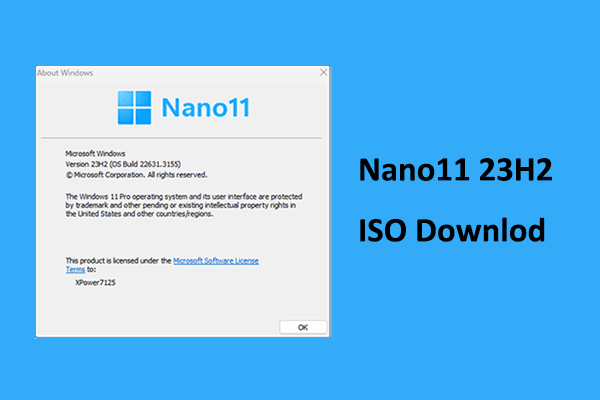 What Is Nano11 23H2 & How to Download and Install It