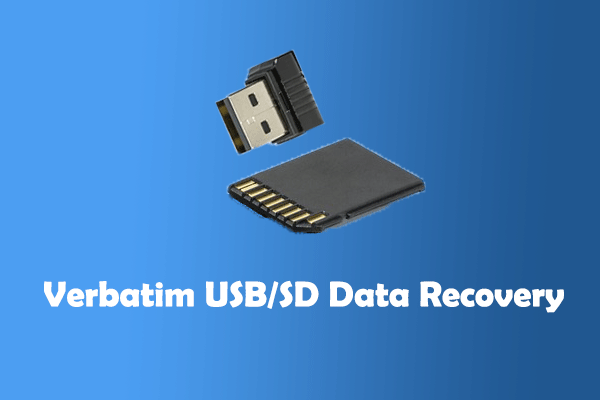 Recover Data from a Verbatim Memory Card/USB & Resolve Issues