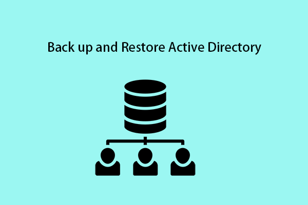 Back up and Restore Active Directory in Windows Server