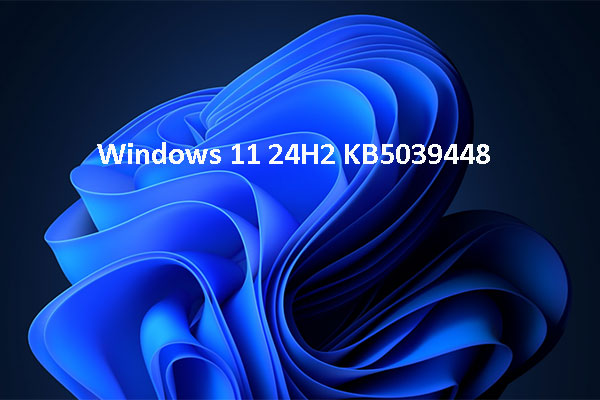 KB5039448: Setup Dynamic Update for Windows 11 24H2