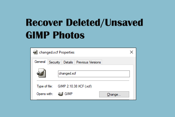 GIMP Photo Recovery: Recover Deleted/Unsaved GIMP Photos