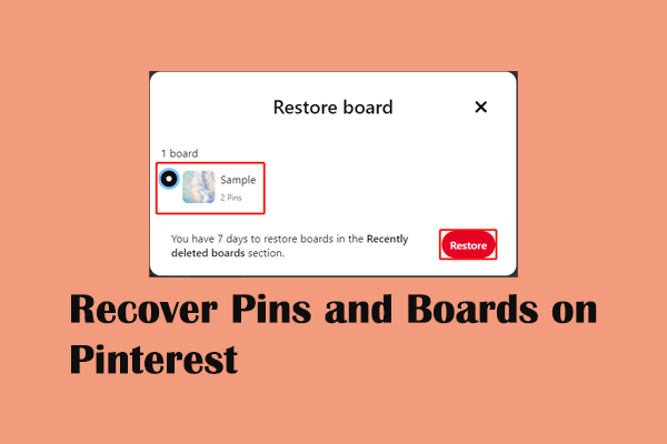 Full Guide to Recover Missing Pins and Boards on Pinterest