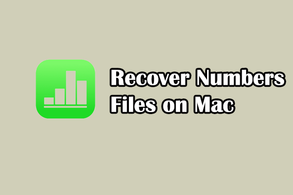 Can I Recover Deleted Numbers Files on Mac? Yes | 3 Ways