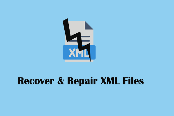 Ways to Recover & Repair XML Files Online/on Windows