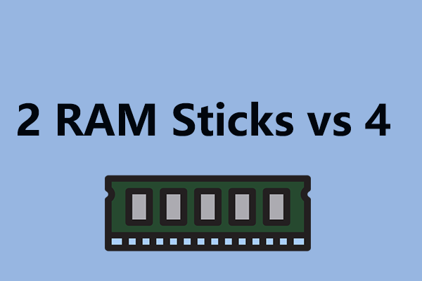 2 RAM Sticks vs 4 Sticks of RAM – Which Is Better to use 