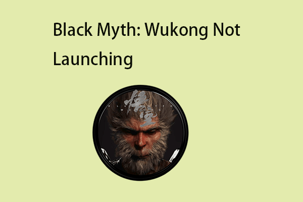 Black Myth: Wukong Not Launching/Black Screen/Stuck on Loading Screen