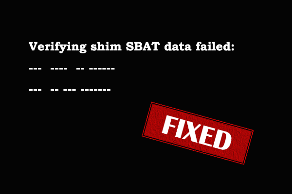 KB5041585 Breaks Linux Dual Boot: Verifying Shim SBAT Data Failed