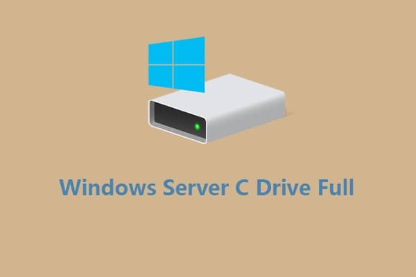 How to Fix the Windows Server C Drive Full Issue? Resolved