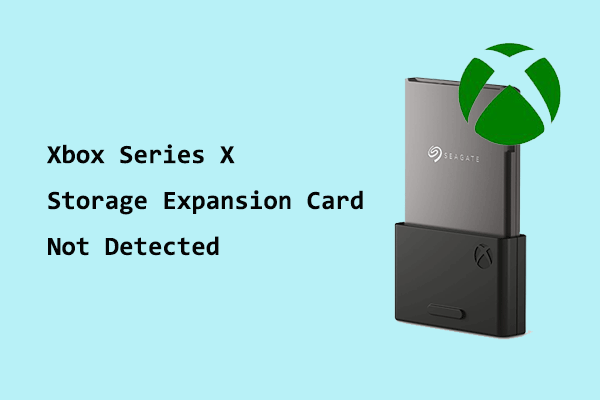 Best Fixes to Xbox Series X Storage Expansion Card Not Detected