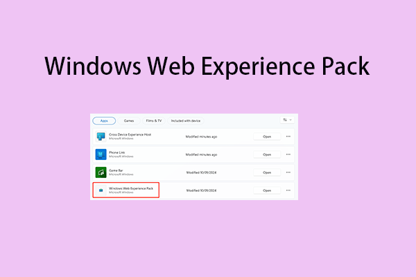 Windows Web Experience Pack – Download/Update/Uninstall