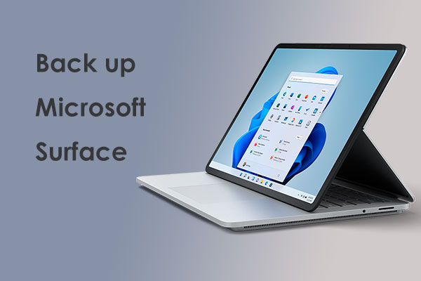 How Can You Back up Microsoft Surface to External Hard Drive