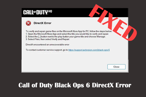 Best Fixes to Call of Duty Black Ops 6 DirectX Error on Windows