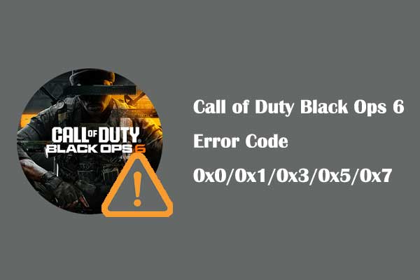 Fixed: Call of Duty Black Ops 6 Error Code 0x0/0x1/0x3/0x5/0x7