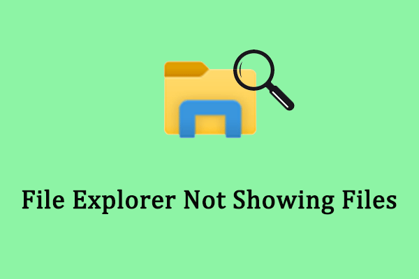 Best Fixes to File Explorer Not Showing Files on Windows