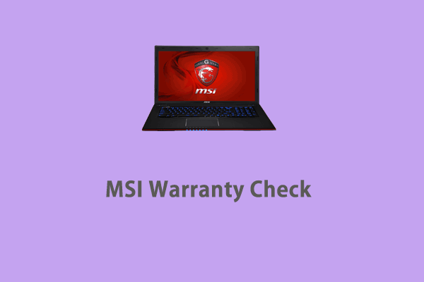 Step-by-Step Guide – MSI Warranty Check & Serial Number Lookup