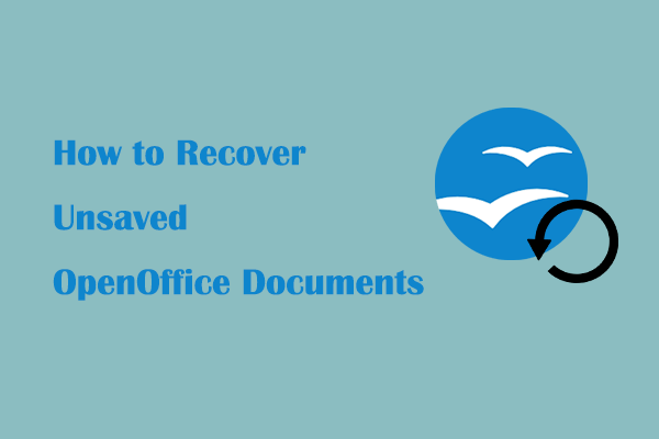 How to Recover Unsaved OpenOffice Documents Effectively