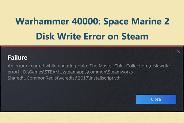 Fix Space Marine 2 Disk Write Error on Steam (100% Working)