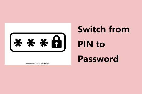 Login Option | Switch From PIN to Password on Windows 11