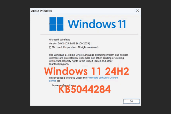 Windows 11 KB5044284 – Changes & Fixes for Not Installing on 24H2