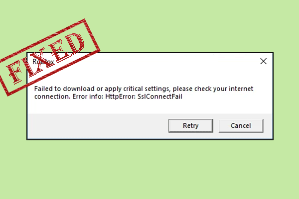 Ways to Fix Roblox Failed to Download or Apply Critical Settings