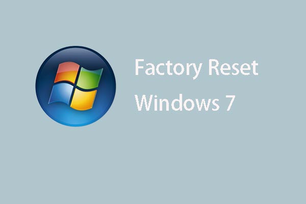 Aquí tienes las 3 mejores maneras de restablecer de fábrica Windows 7