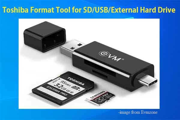 Toshiba Format Tools for USB, SD Card, and External Hard Drive