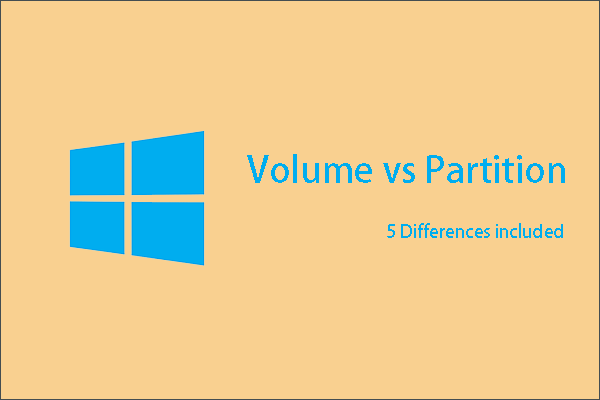 Qual é a diferença entre volume e partição no sistema operacional Windows?