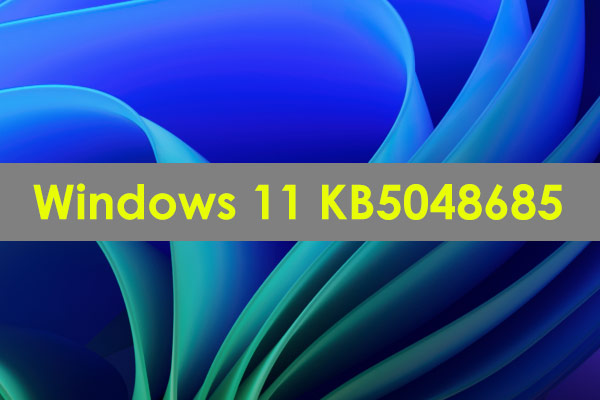 Spotlight on Windows 11 KB5048685 & Fixes for Not Installing