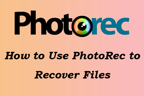 How to Use PhotoRec to Recover Files on Windows PC: Guide