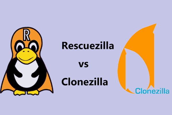 Rescuezilla VS Clonezilla, Which One Is Better? Learn Key Info!